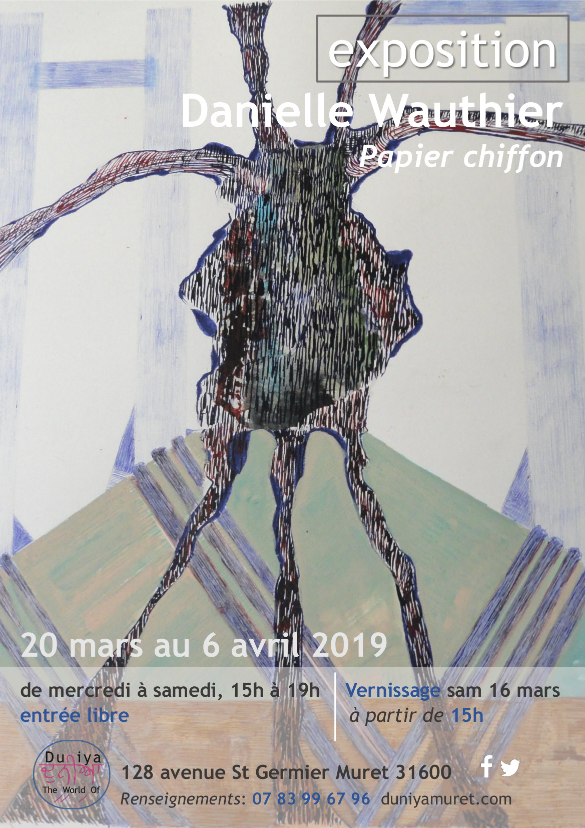 Affiche Expo Wauthier